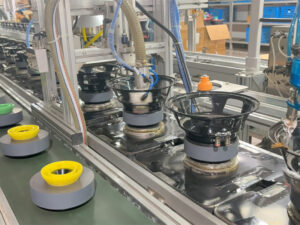 Automated Speaker Production Line Automatic Dust Removal