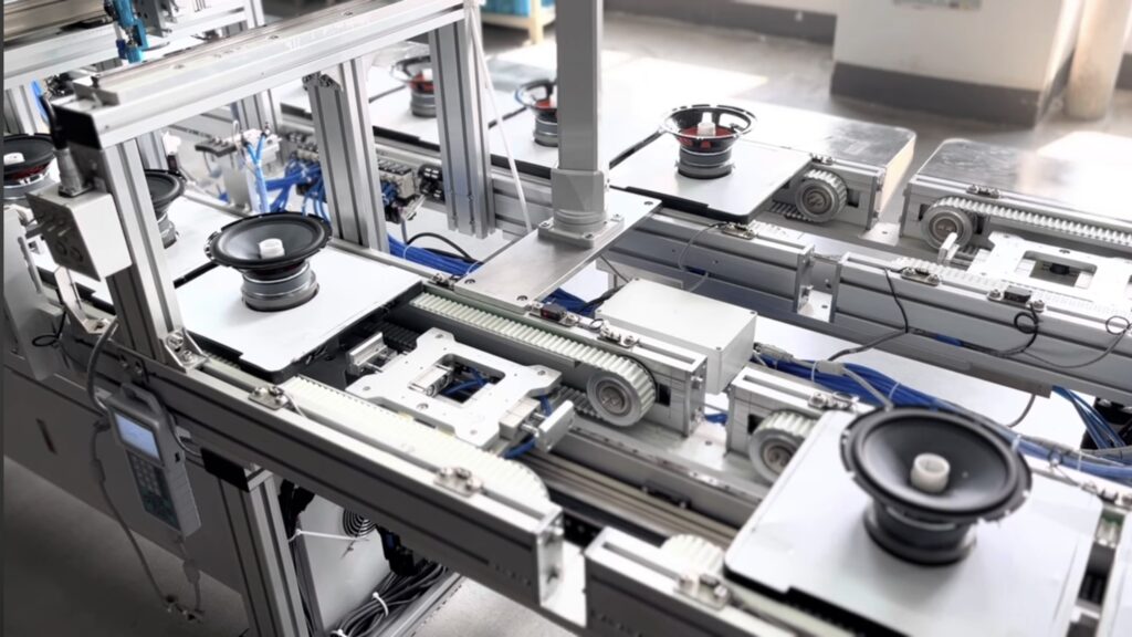 Marshall speaker highlighting classic design and music output