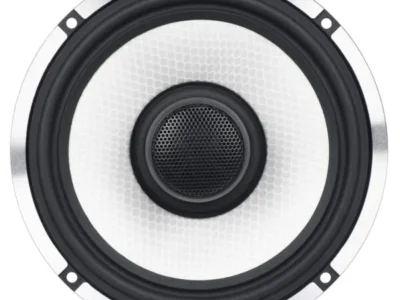 Diagram illustrating the robust voice coil and magnet structure of a Professional Speaker driver, highlighting high-power handling capabilities for manufacturing.