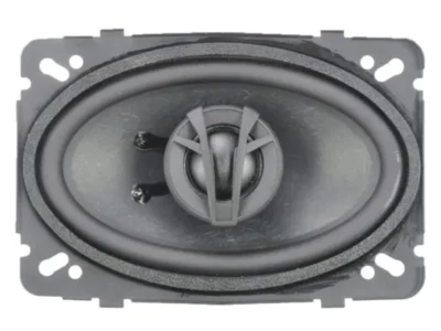 automotive technician assembling high-performance car speaker