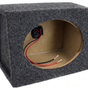 AY6x9 | Pair of Angled 6x9 Inch Speaker Box Enclosures | Heavy-Duty 3/4" MDF with Pre-Wired Terminals & Poly-Fiber Lining