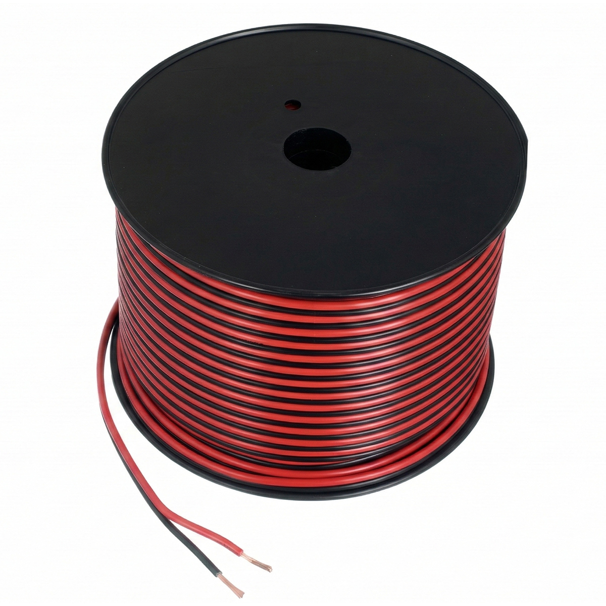 Car Audio Premium Speaker Wire 1 100m Speaker Cable Roll | 2 x 2.5 mm² High-Flexibility CCA Speaker Wire | Red/Black Polarity Marked for Car & Home Audio 1