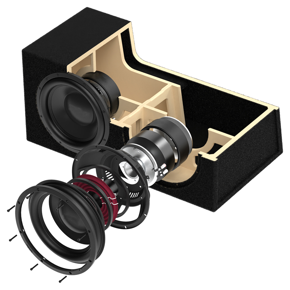Vehicle Specific Subwoofer Box
